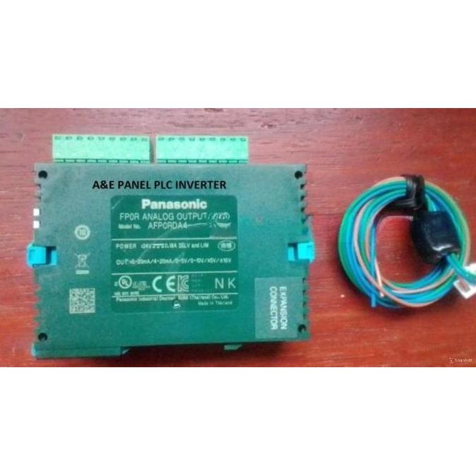 BEBAS ONGKIR - PLC Panasonic AFP0RDA4 AFPORDA4 FP0R-DA4 FP0R DA4 replace FP0 FPO A04V