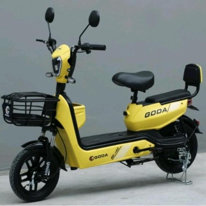 Terlaris (Promo) Sepeda Listrik Goda (Cas) Lampu