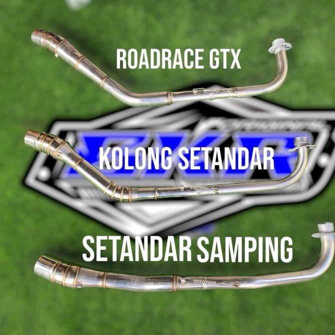 leher knalpot header pipa bebek pipa 28 mm knalpot racing inlet 50 mm kolong standar gtx supra x 125
