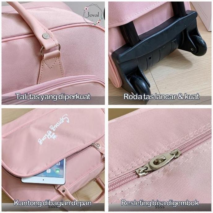 TAS TRAVEL TROLLEY / TAS PENYIMPANAN KAPASITAS BESAR / TAS PERJALANAN / TAS TRAVELLING / TRAVEL BAG 