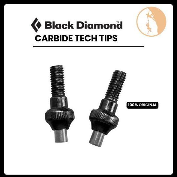 Black Diamond Carbide Tech Tips Ujung Trekking Pole Anti Slip