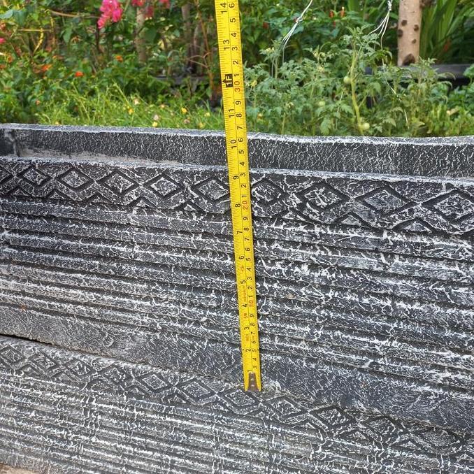 Pot Bunga Persegi Panjang Minimalis 100cm / Pot Semen Minimalis Panjang 100cm HS