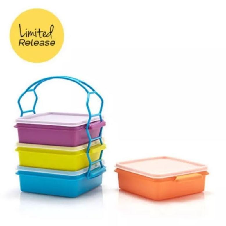 tupperware rantang satuan 1kotak+ttup aja warna rendom