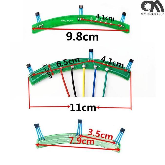 SENSOR DINAMO 120 UKURAN PANJANG SEPEDA LISTRIK 1 SET