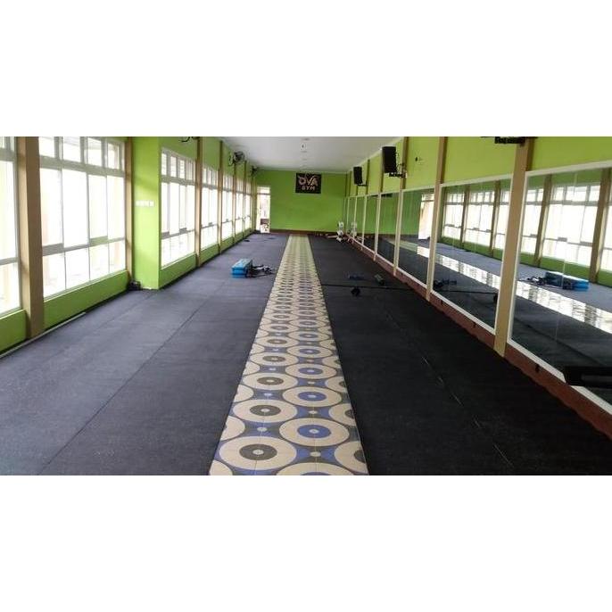Miliki Best Seller Karpet Karet Gym / Karpet Anti Slip / Jual Karpet Roll