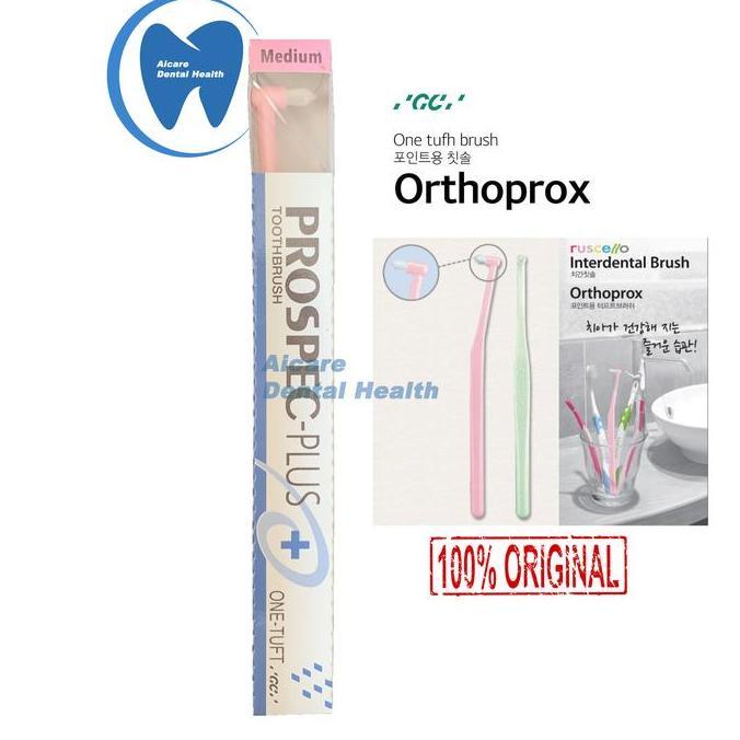 Willll- Gc One Tuft / Sikat Sela Gigi Terbaru / Gc Orthoprox One Tuft Brush