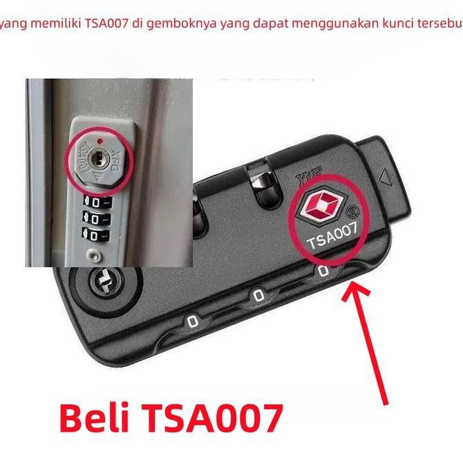 Wscx- (Tsa 002&Tsa 007)Kunci Koper Tsa Multifungsi Untuk Koper