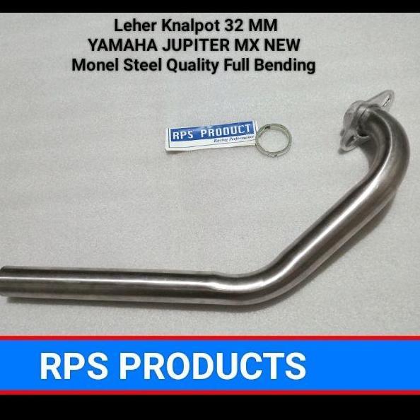 Leher Knalpot 32 MM Yamaha Jupiter MX NEW 2011 2015 Monel Steel Quality Full Bending Tebal Berkualit