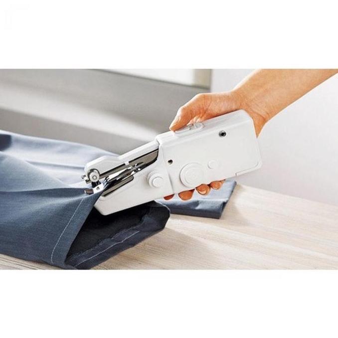 RETEKNO Mesin Jahit Mini Portable Otomatis - Untuk Memperbaiki Sobekan Kain Dengan Mudah