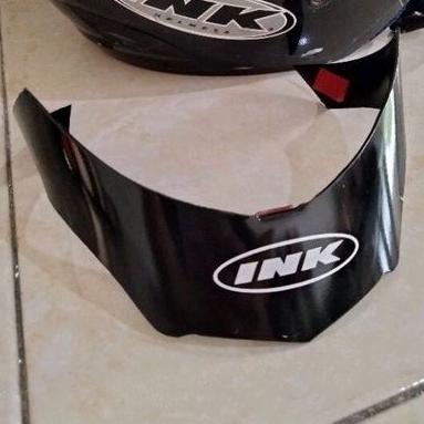 NEW spoiler helm ink Centro hitam glossy