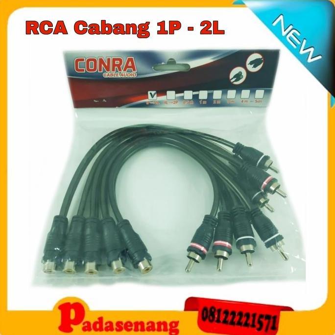 Onair- Kabel Rca Jackway Cabang/Cable Rca Cabang/Kabel Rca Cabang/Kabel Rca