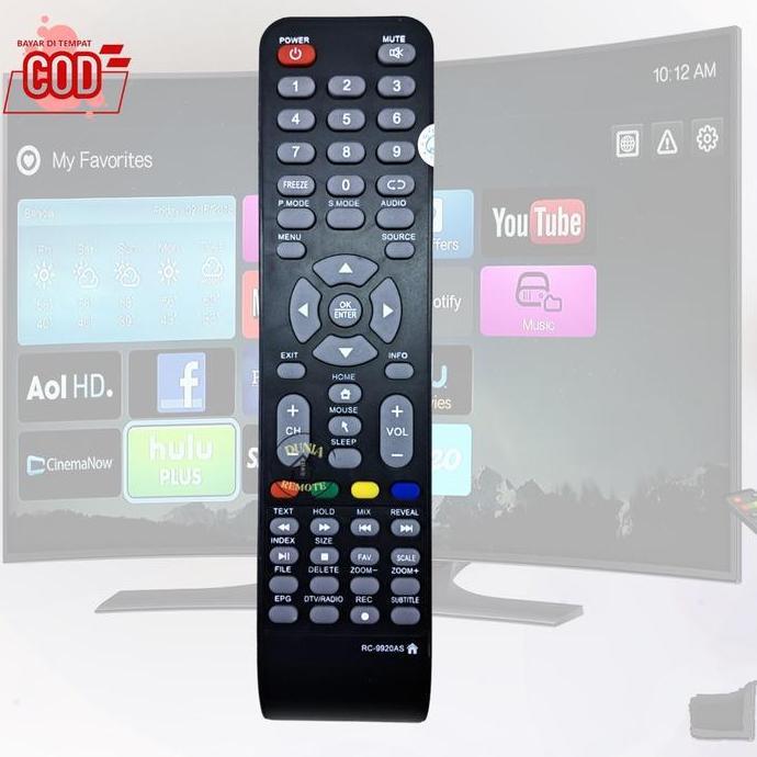 Onair- Remote Tv Akari Smart Tv Android Lcd Led Rc-9920As