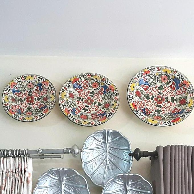 Hiasan Dinding Piring Antik (1set : 3buah)