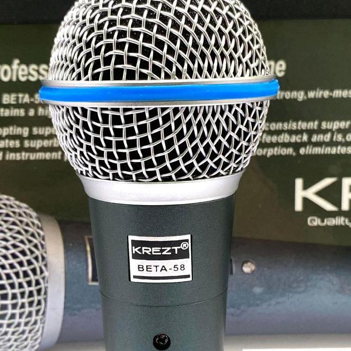 Singover- Mic Kabel Krezt Beta 58 Original- Mic Kabel Beta 58 Krezt Original Mic Vocal Krezt Beta 58