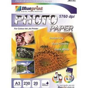 KERTAS FOTO A3 GLOSSY 230 GSM /KERTAS BLUEPRINT A3 Paper