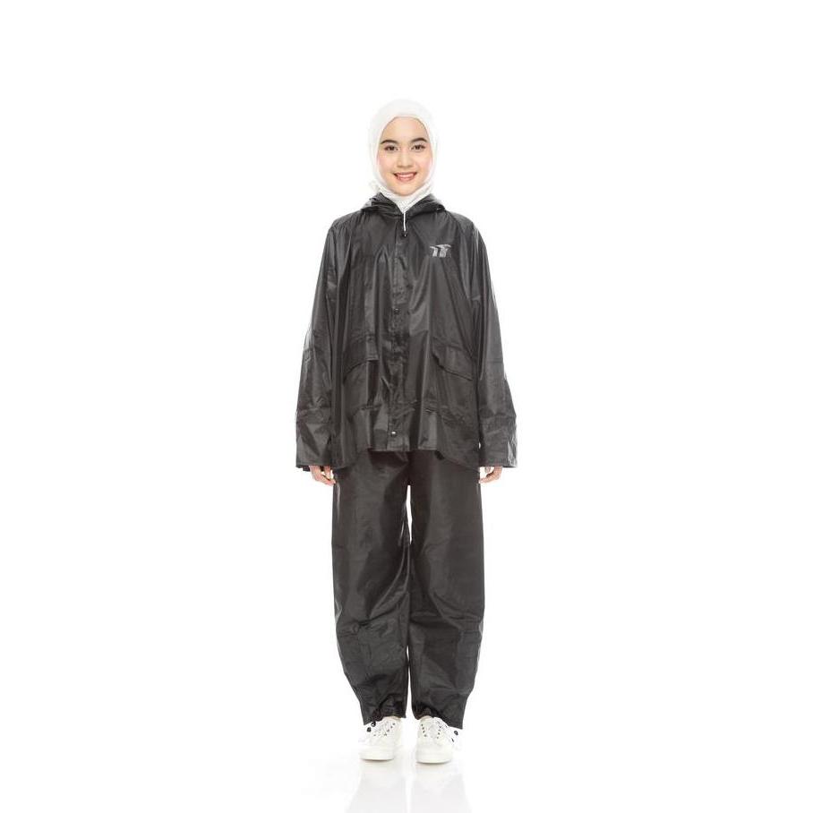 Jaket Jas Hujan Pria Wanita Tojan Set Jaket Celana Waterproof