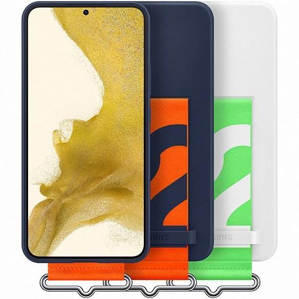 TERBARU - SAMSUNG Case S22 + Plus S22+ Silicone Strap Original Resmi SEIN