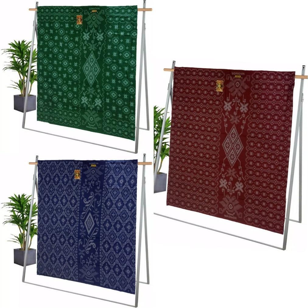 Terlaris Sarung Wadimor Motif Bali Pria Kain Tenun Samping Songket Batik Tradisional Premium Dewasa 