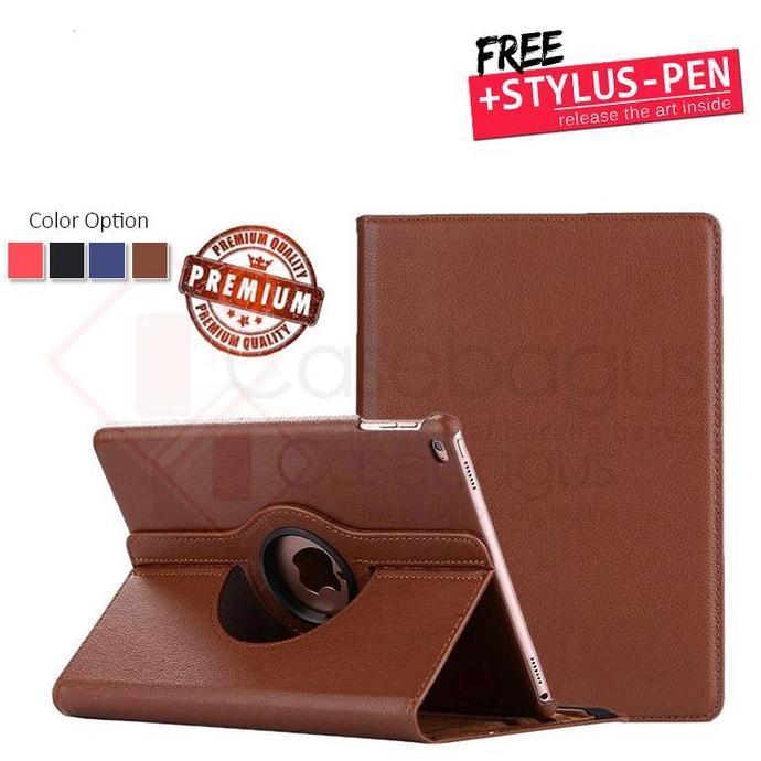 Ipad 9 10.2" Inch 2021 - Rotating Leather Flip Case Book Cover Cases Casing