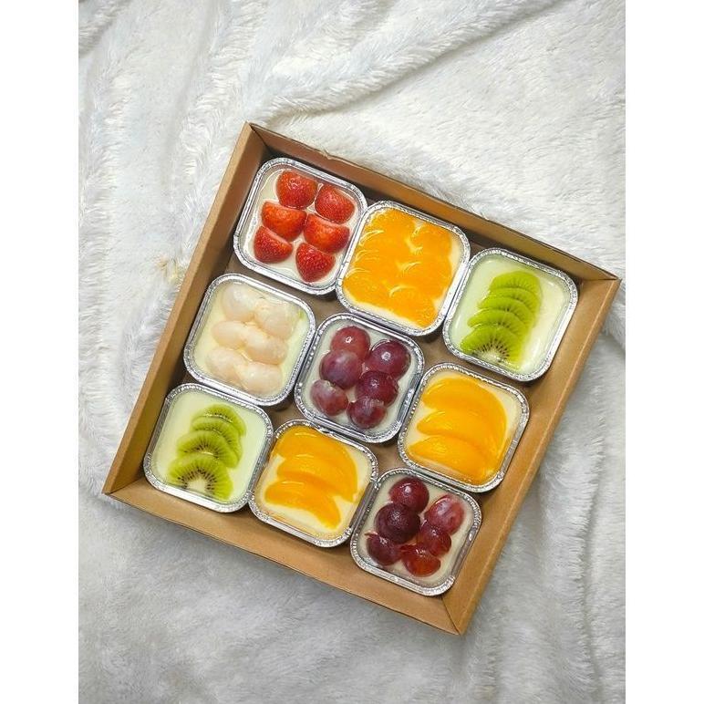 new product alumunium foil cup ox 100 premium puding buah macaroni schotel lasagna