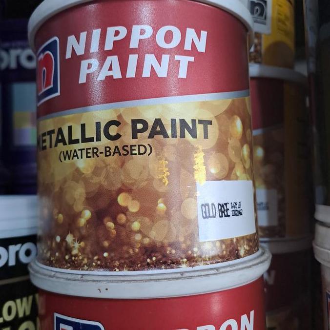 metalic paint nippon paint 1kg expresso gold