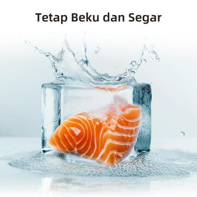 Ready Changhong Kulkas 2 Pintu Mini (Refrigerator) Lemari Es Kapasitas 108 Liter Black Ftm108Db | Or