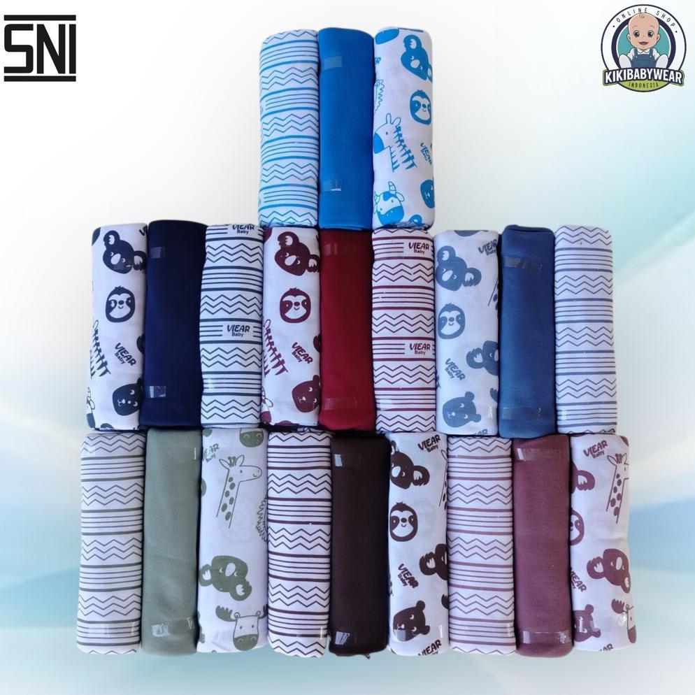 Bestpromo 6Pcs Bedong Bayi Jumbo Ukuran Mix Terbaru Sni Viear Baby