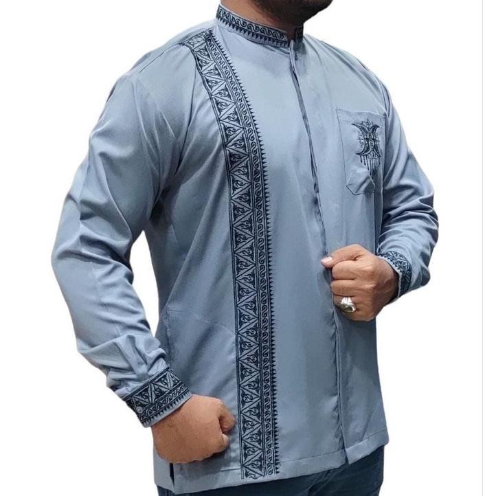 Unik Koko Bordir Pintu Aceh Original Termewah Lengan Panjang