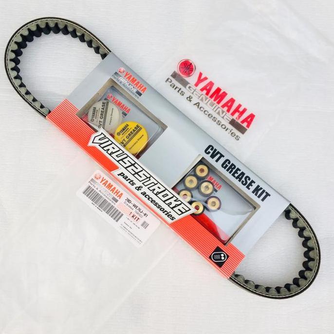 Promo Vanbelt Van Belt V-belt Kit Nouvo Mio Sporty Smile Soul Fino Karbu Ori Diskon