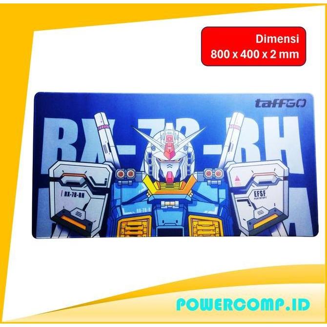 DE38 - Mouse pad 80 x 40 Mousepad Panjang Mousepad Gaming Gundam Mouse pad 80 cm Mouse pad Lebar Mou