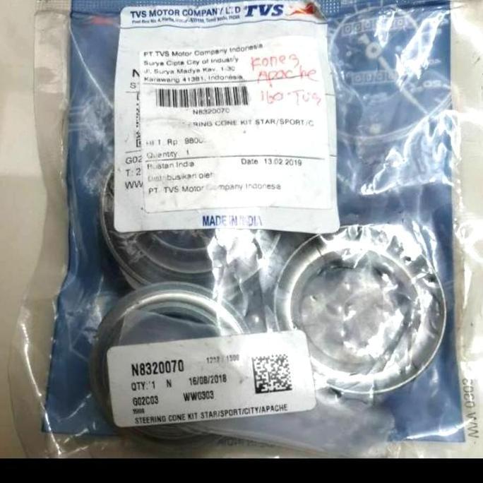 Promo TVS ASLI ORI KOMSTIR KONES SETIR APACHE 160 PART NUMBER N8320070 Diskon