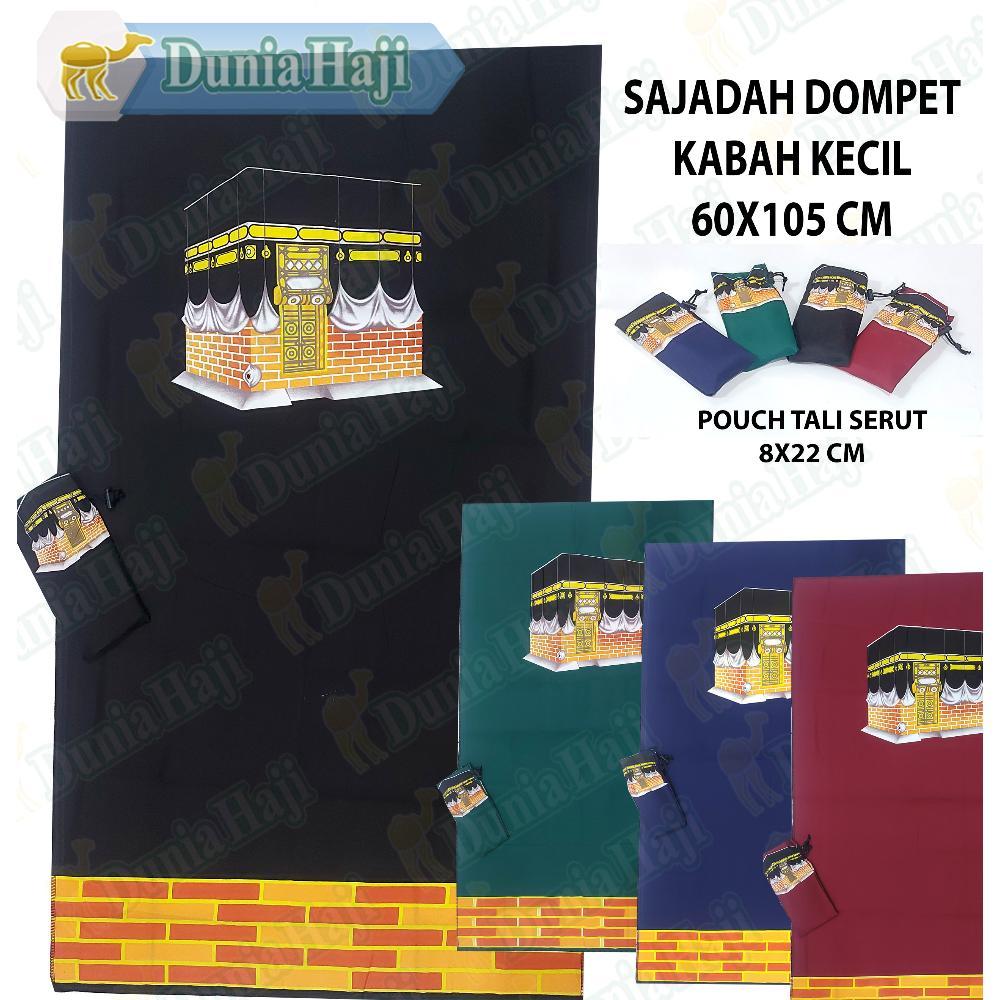Tahan Lama Sajadah Tipis Travel Traveling Tas Dompet Kiswah Kiswa Oleh Oleh Haji Dan Umroh /Pcs