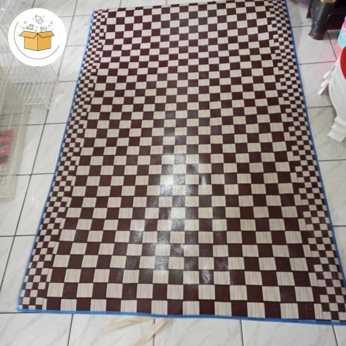 Spesial Tikar Lantai Plastik Tebal 3Mm 160X200/Karpet Matras Alas Spon Lantai