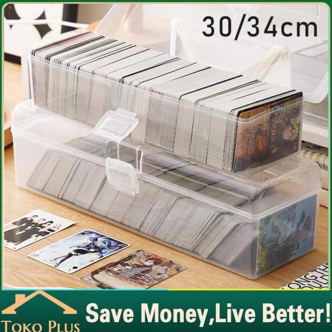 QWEKLY Kotak Plastik Kartu Uno Remi / Playing Cards Plastic Card Storage Box