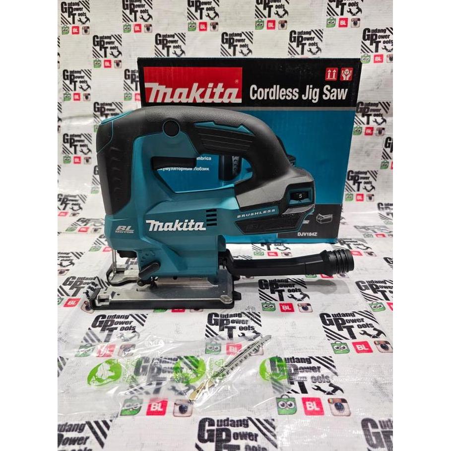 Mesin Gergaji Jigsaw Cordless Baterai Makita 18V Djv Allshop