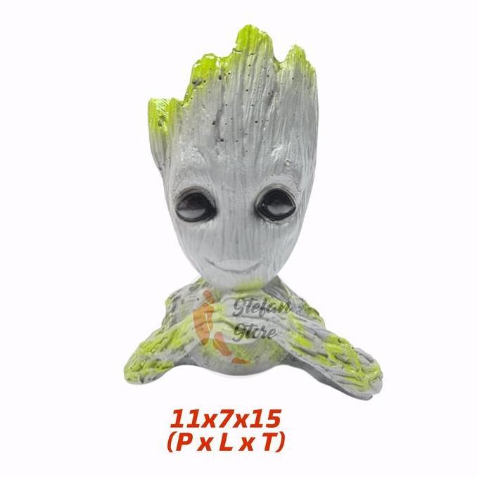 AKSESORIS HIASAN AQUARIUM BABY GROOT