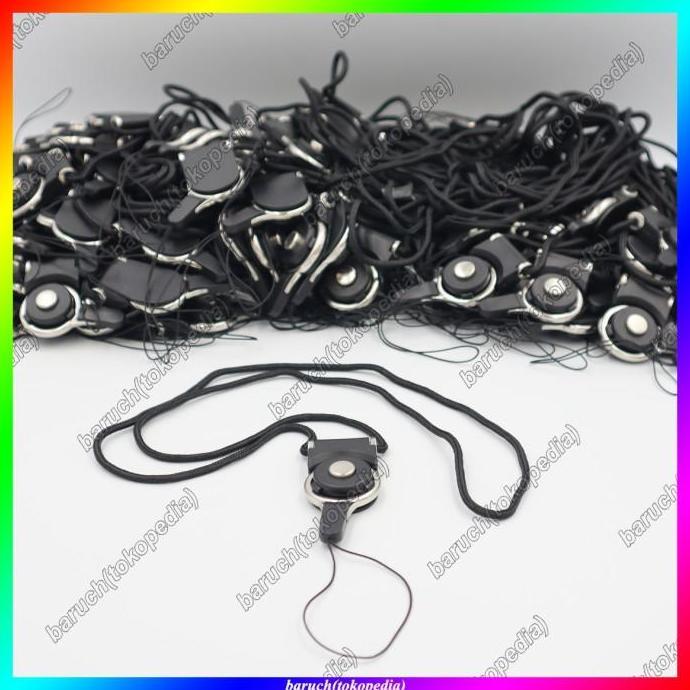 Tali Gantungan Hp Handphone Kunci Kartu Nama USB Kalung Leher Strap