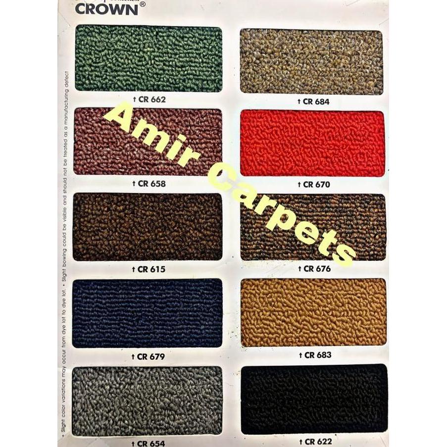 Karpet CROWN Meteran untuk Masjid , Mushola , kantor , Rumah , Lt , dl
