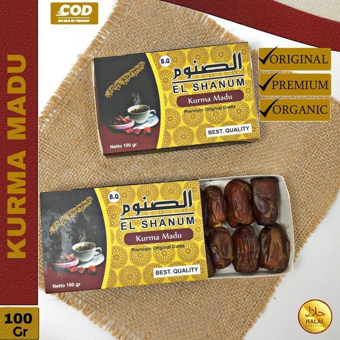Kurma Mesir Madu 100 Gram / BQ Kurma Madu / Kurma Mesir