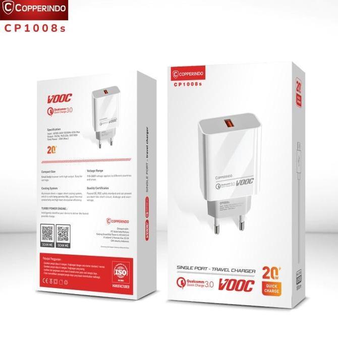 COPPER CHARGER UP TO 20 WATT ( TIPE CP 1008 )