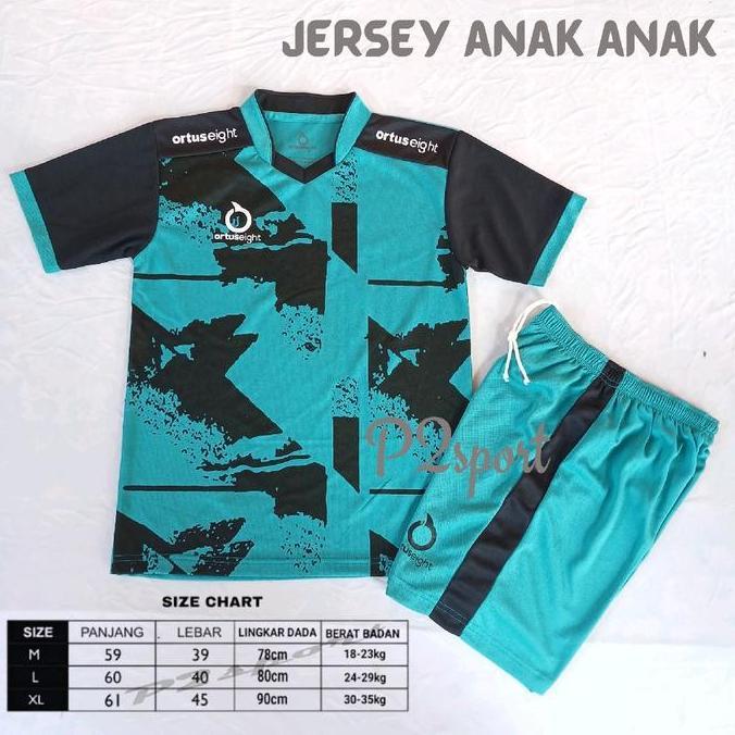 AV20 ~ Baju olahraga anak umur 5-12 th/jersey anak anak/stelan baju futsal anak cowok-cewek