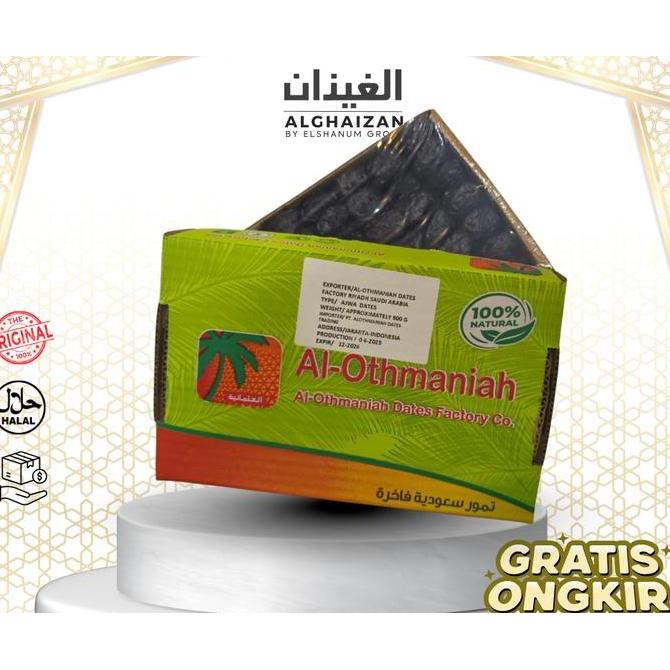 Kurma Ajwa Ruthab GRADE A | Kurma Nabi | kering semi basah | Tidak terlalu manis | Alghaizan Pusat