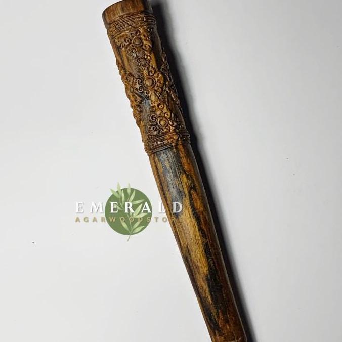 Once Ukir Gaharu Exclusive Alami - 18cm