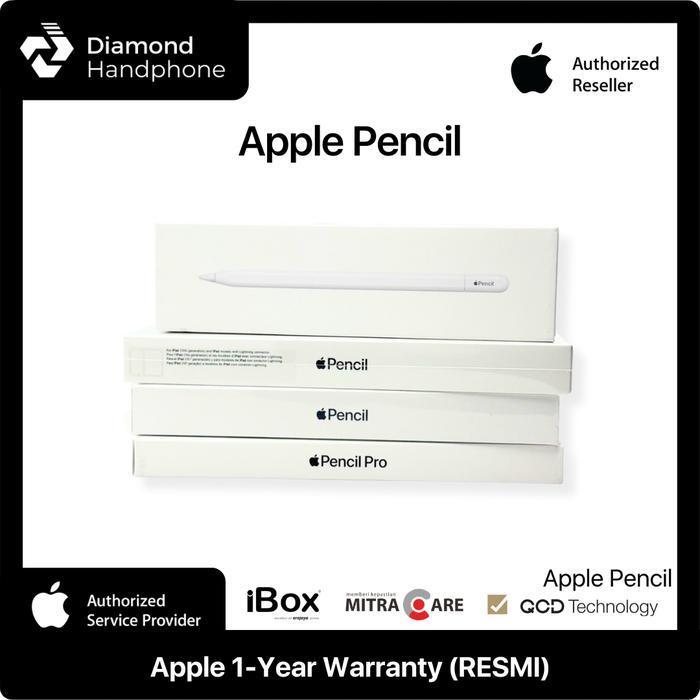 Apple Pencil 1 2 Gen 1St 2Nd Ipad Pro Resmi Original Dan Terpercaya