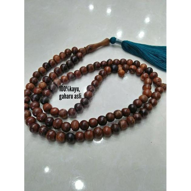 Tasbih kayu gaharu100%kayu gaharu asli