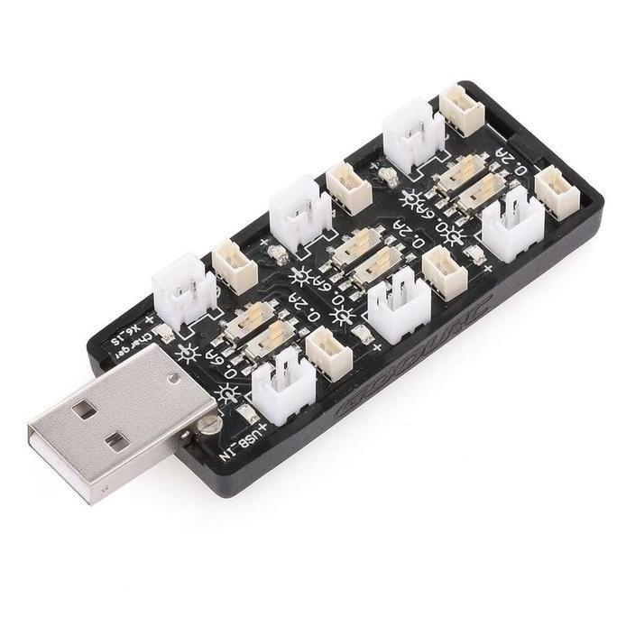 Wxyg- Charger Baterai Batre Battery Lipo 1S Lipo Usb 1S Lihv 6Channel 3.7V