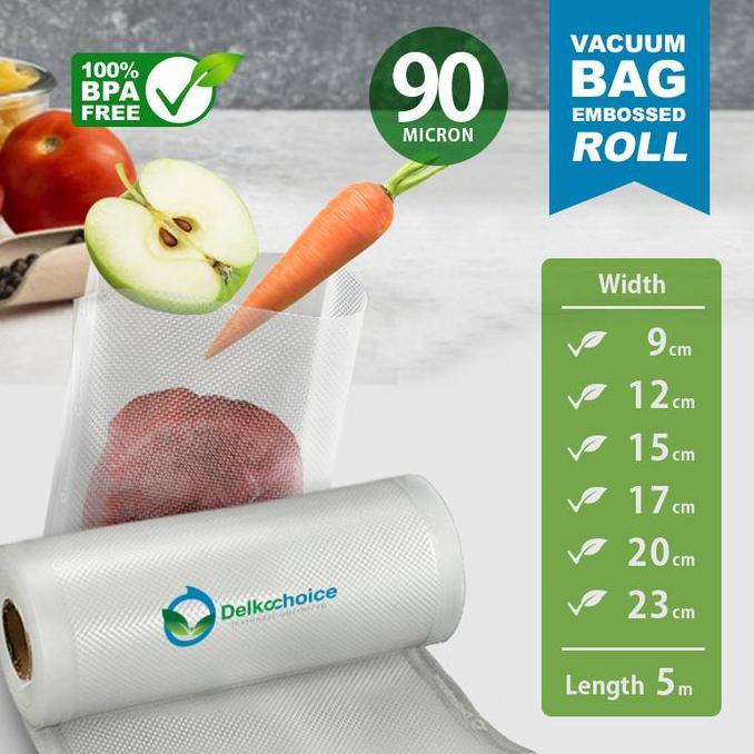 Lansungsand- Plastik Vacuum Vacum Vakum Embossed Emboss Embos Roll 20X500