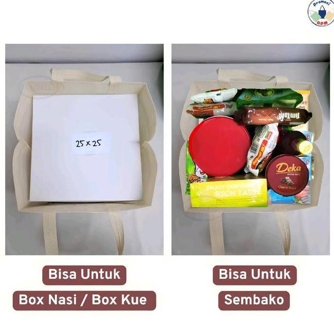 Tas Spunbond Kotak Kue Idul Fitri Lebaran Terlaris
