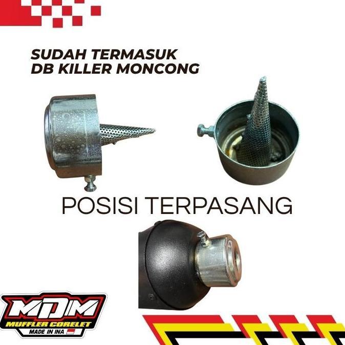 Promo KENALPOT COPY CMS VARIO NEW MONCONG ALA SHIJIRO SHIROJI+DB KILLER Diskon