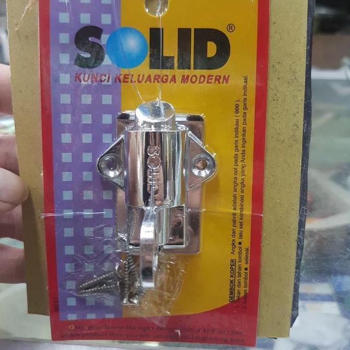 Waare- Spring Knife / Grendel Kodok / Slot Selot Kunci Jendela Solid